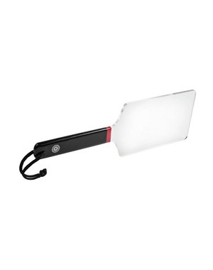 SPORTSHEETS SAFFRON ACRYLIC PADDLE CLEAR & BLACK