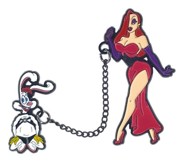 GEEKY AND KINKY FUNNY LOVE ENAMEL PIN