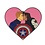 GEEKY AND KINKY STUCKY ENAMEL PIN