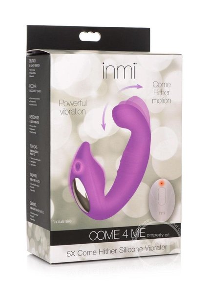 INMI TOYS INMI 5X COME 4 ME COME HITHER G-SPOT VIBRATOR