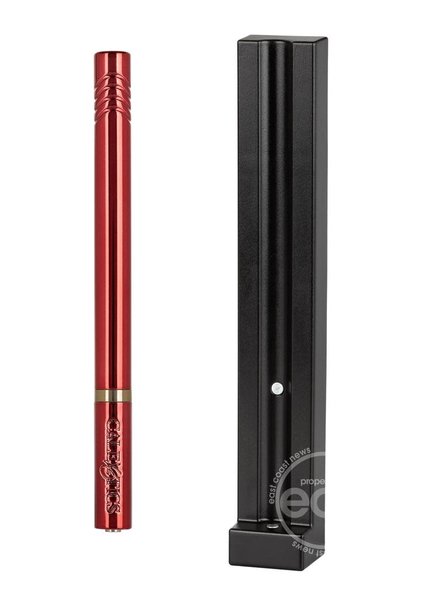 CalExotics HIDDEN PLEASURES RECHARGEABLE BULLET VIBRATOR RED