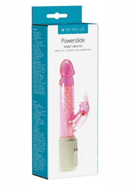 ME YOU US ME YOU US  POWERSLIDE RABBIT VIBRATOR