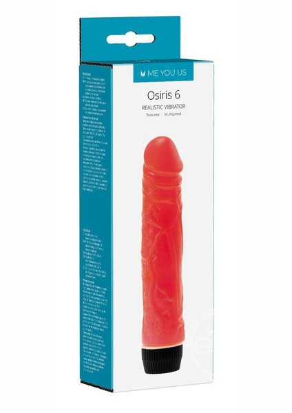 MYU ME YOU US OSIRIS 6 REALISTIC VIBRATOR PINK