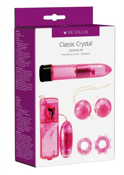 MYU ME YOU US CLASSIC CRYSTAL COUPLES KIT PINK