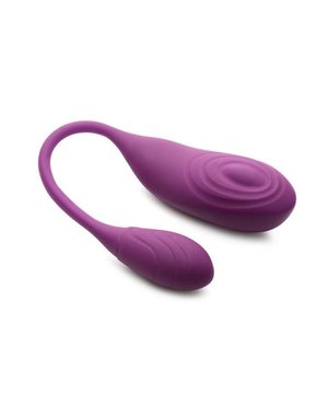 INMI TOYS INMI SLIM PULSE RECHAGEABLE 7X PULSING STIMULATOR & EGG PURPLE