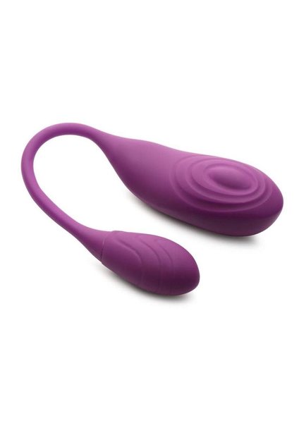 INMI TOYS INMI SLIM PULSE RECHAGEABLE 7X PULSING STIMULATOR & EGG PURPLE