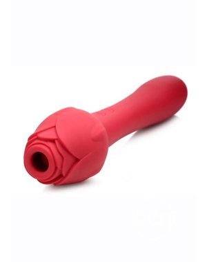 XR Brands INMI BLOOMGASM SUCTION ROSE VIBE RED