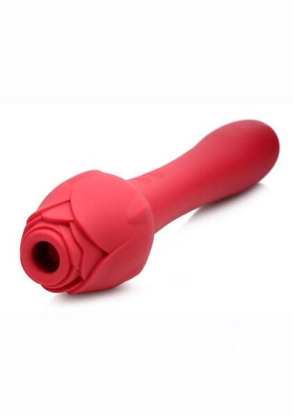 XR Brands INMI BLOOMGASM SUCTION ROSE VIBE RED