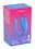 WE-VIBE WE-VIBE JIVE RECHARGEABLE SILICONE COUPLES VIBRATOR BLUE