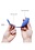 WE-VIBE WE-VIBE JIVE RECHARGEABLE SILICONE COUPLES VIBRATOR BLUE
