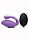 INMI TOYS INMI 7X PULSE PRO PULSING SILICONE CLIT STIM VIBE WITH REMOTE PURPLE