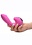 XR Brands INMI SHEGASM LICKING G THROB SILICONE RABBIT VIBRATOR PINK