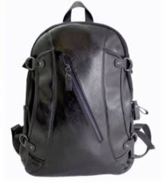 GK EUROSPORT GK EUROSPORT B9533 LEATHER LAPTOP BACKPACK WITH USB PORT