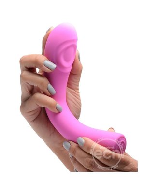 INMI TOYS INMI 5 STAR 9X PULSING SILICONE G SPOT VIBRATOR PINK