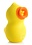 INMI TOYS INMI SUCKY DUCKY DELUXE RECHARGEABLE SILICONE STIMULATOR YELLOW