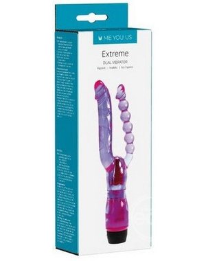 ME YOU US ME YOU US EXTREME DUAL VIBRATOR PURPLE
