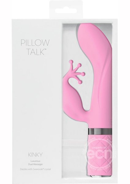 BMS PRODUCT PILLOW TALK KINKY RECHARGEABLE SILICONE VIBRATOR