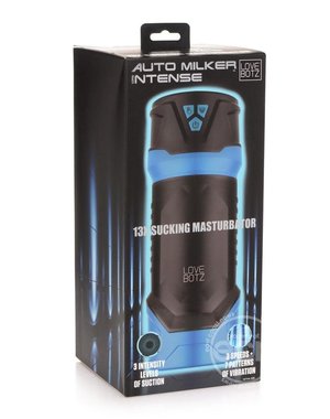 XR Brands LOVEBOTZ AUTO MILKER INTENSE RECHARGEABLE SUCKING MASTURBATOR