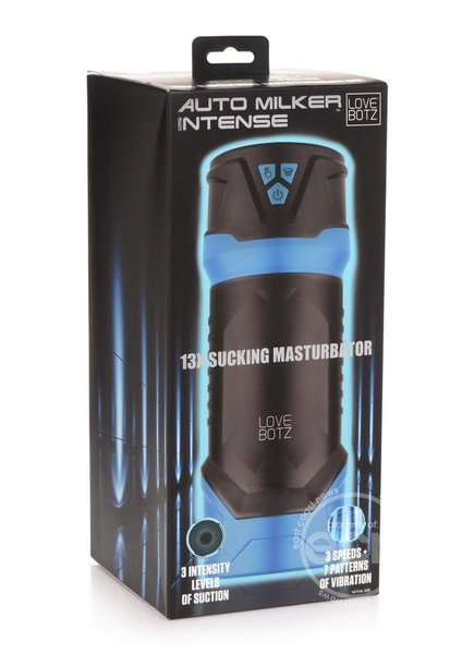 XR Brands LOVEBOTZ AUTO MILKER INTENSE RECHARGEABLE SUCKING MASTURBATOR