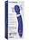 Doc Johnson IVIBE SELECT SILICONE IWAND USB RECHARGEABLE VIBRATOR 10inch PURPLE