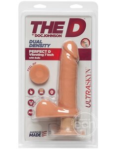 Doc Johnson THE D PERFECT D ULTASKYN 7" VANILLA