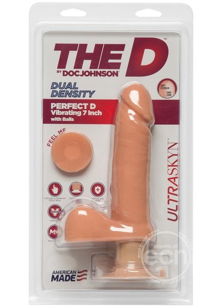 Doc Johnson THE D PERFECT D ULTASKYN 7" VANILLA