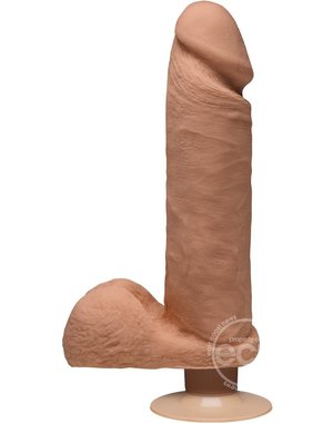 Doc Johnson THE D PERFECT D ULTRASKYN VIBRATING 8" TAN