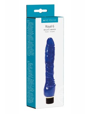 ME YOU US ME YOU US ROYAL 6 REALISTIC BLUE 6"