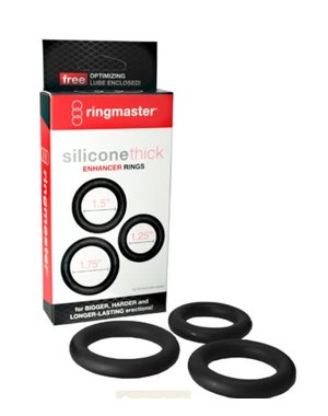 RINGMASTER RINGMASTER SILICONE ENHANCER THICK RINGS