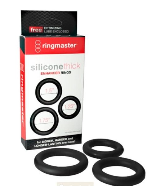 RINGMASTER RINGMASTER SILICONE ENHANCER THICK RINGS