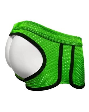KNOBS KNOBS SPORTS MESH ASSLESS SHORTS LIME GREEN