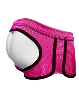 KNOBS KNOBS SPORTS MESH ASSLESS SHORTS HOT PINK