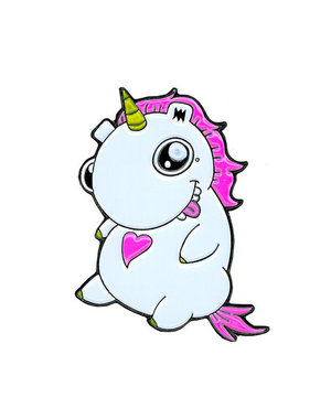 YUJEAN CHUBBY UNICORN ENAMEL PIN