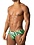 NASTY PIG NASTY PIG NEON BRANDMARK BIKINI NEON GREEN