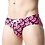 NASTY PIG NASTY PIG NEON BRANDMARK BIKINI NEON PINK