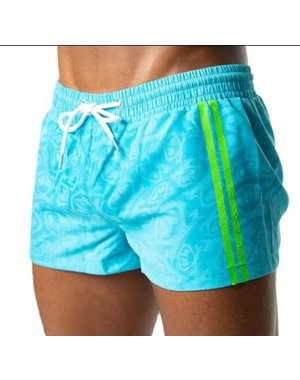 NASTY PIG NASTY PIG REVEAL SWIM TRUNK AQUA