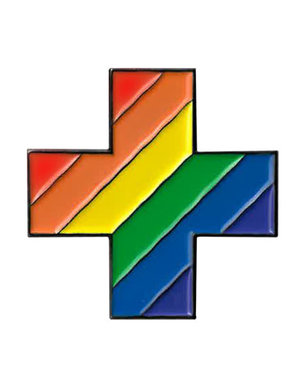 YUJEAN RAINBOW PLUS ENAMEL PIN