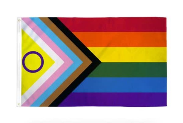 FLYING MONKEE INCLUSIVE RAINBOW POLYESTER FLAG 2' X 3'