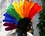 RAINBOW RAINBOW FEATHER MOHAWK