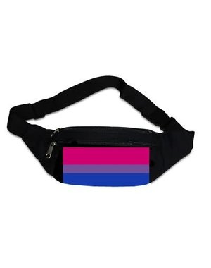  BI PRIDE HORIZONTAL CANVAS FANNY PACK