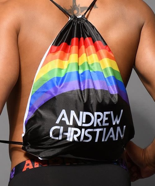 ANDREW CHRISTIAN AC PRIDE RAINBOW BACKPACK