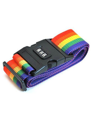 FLYING MONKEE RAINBOW LUGGAGE STRAP