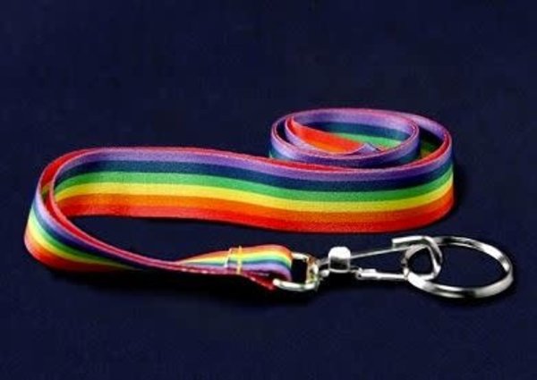 RAINBOW RAINBOW PRIDE LANYARD
