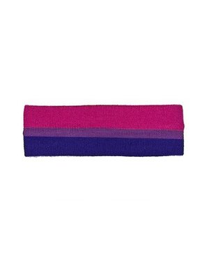 RAINBOW BI PRIDE TERRY CLOTH HEADBAND