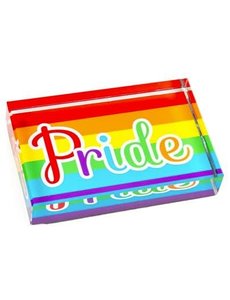  RAINBOW PRIDE PAPER WEIGHT
