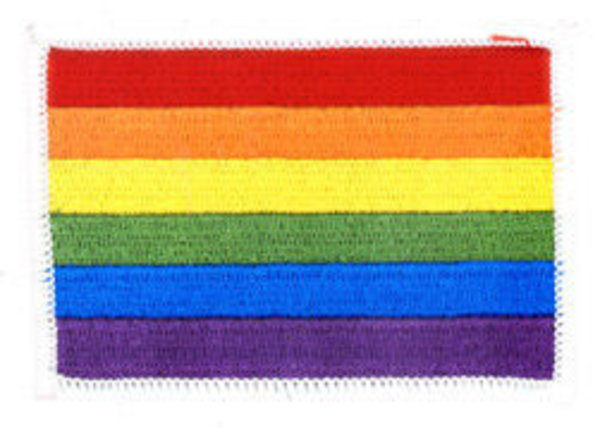 YUJEAN LARGE RAINBOW FLAG  PATCH
