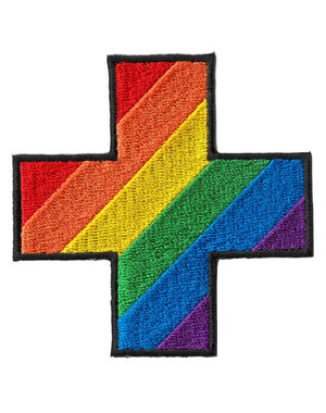 YUJEAN RAINBOW CROSS PATCH
