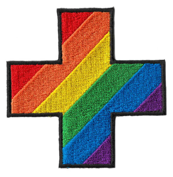 YUJEAN RAINBOW CROSS PATCH