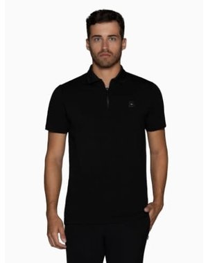 BERTIGO BERTIGO MILAN BLACK JERSEY POLO
