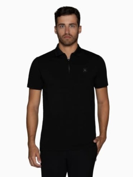 BERTIGO BERTIGO MILAN BLACK JERSEY POLO